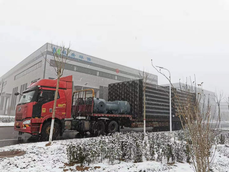 冒風雪、戰(zhàn)嚴寒,2020新年伊始濕電除塵器發(fā)貨貴州